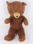 Vintage Gund TEDDY BEAR Red Brown Plush Stuffed Animal
