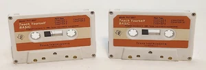 Vintage Texas Instruments Teach Yourself Basic Cassettes PHT 6007, 1980 - Afbeelding 1 van 5