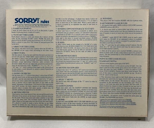 1972 ¡LO SIENTO! juego de Parker Brothers - INSTRUCCIONES DE CAJA DE REPUESTO de colección - Imagen 1 de 4