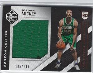 2015-16 LIMITED JORDAN MICKEY UNLIMITED POTENTIAL RC #35 PLAYER WORN JERSEY /149 - Picture 1 of 2