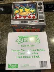 TMNT Teenage Mutant Ninja Turtles Classic Collection Toon Turtle 4er Pack #81210 - Bild 1 von 9