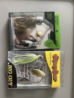 lote spinnerbait aspecto nuevo 1 cabeza oscilante libertad un señuelo holográfico de pesca de lubina! Foto 1 de 2