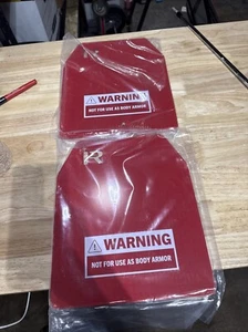 Rogue Fitness Weight Vest Plates Pair Red 5.75lbs Each - NEW - Picture 1 of 5