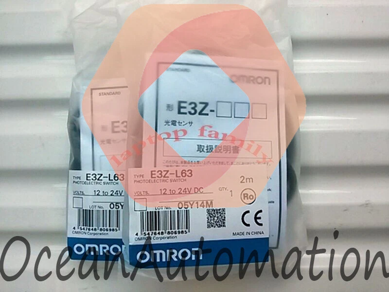 New 1PCS For Omron Photoelectric Sensor E3Z-L63 - Image 1 of 2