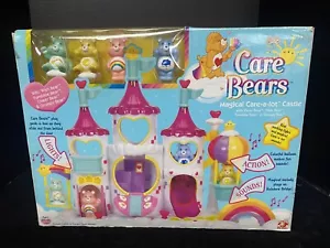 Very Rare NEW Care Bears Magical Care-a-lot Castle Playset 2003 Complete NIB WOW - Picture 1 of 8