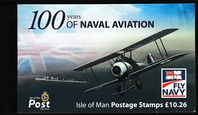 Isle of Man Prestige Booklet 2009 100 Years Naval Aviation MNH XF Complete Z1096 - Image 1 of 4