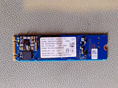 Intel Optane Memory 16GB M.2 2280 PCIe MEMPEK1W016GA J45811-102 - 0310 - Image 1 of 2