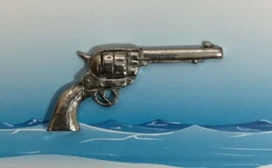 Colt 45 Pistole Silber Zinn Pin Anstecker (P) - Bild 1 von 2
