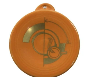 Fiesta Ware HLCCA 2017 Member Ornament Tangerine Exclusive Limited Edition USA - Picture 1 of 4