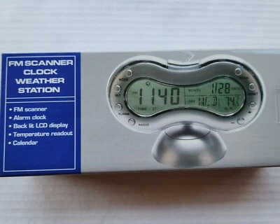 Sunscope FM Scanner / Clock / Weather Station - Alarm Clock - Calendar - Image 1 of 4