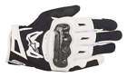Alpinestars SMX-2 Air Carbon V2 Moto Motorcycle Motorbike Gloves Black / White