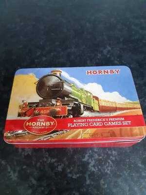 Hornby Trains - Playing Card Games Set In A Tin. - Image 1 of 4