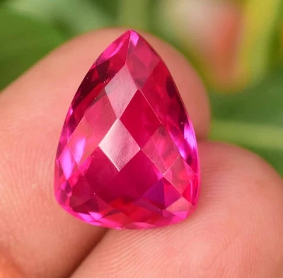 Natürlich Rot Pink Rubellit Turmalin 14.15 Karat Zertifiziert Makellos Lose - Bild 1 von 4