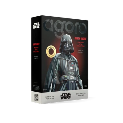 Caja ciega Niue Agoro Star Wars Darth Vader 2025 | Lámina de plata sellada de 5 gramos Foto 1 de 4