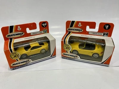 Matchbox 50th Anniversary Porsche 996 Turbo And 986 Boxster Double Set  - Image 1 of 4