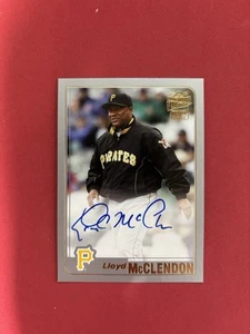 Lloyd McClendon 2020 Topps Archives Fan Favorites Silver Autograph #FFA-LM, /99 - Picture 1 of 3