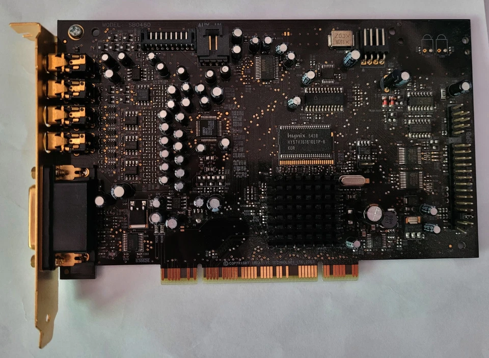 Creative Labs Sound Blaster Sound Card X-Fi model SB0460 - Image 1 of 1