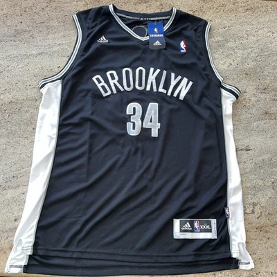 Paul Pierce #34 Brooklyn Nets Adidas Swingman SEWN Authentic Jersey Size XXXL - Image 1 of 4