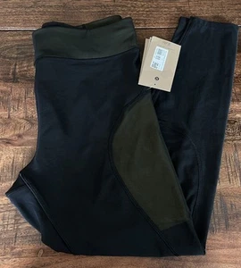 NUEVO CON ETIQUETAS Lululemon Talla 14 Lululemon Malla Panelada tiro alto apretado 28 SLNSH Saul Nash - Imagen 1 de 8