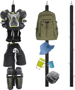 Hockey Trockenständer, Hockey Trainingsgeräte Ausrüstung Organizer, tragbar Sport hängen - Bild 1 von 12