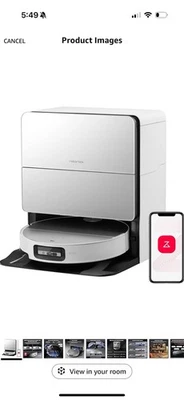 Roborock Saros 10  Robot Vacuum and Mop Powerful Suction, Zero-Tangling - Image 1 of 4