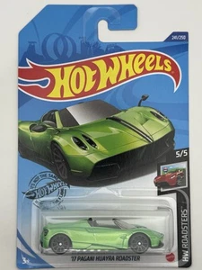 Hot Wheels 2019 ROADSTERS - '17 Pagani Huayra Roadster. - Picture 1 of 2
