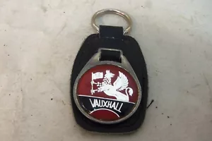NOS VAUXHALL LEATHER KEY FOB CLASSIC BEDFORD CA VELOX VIVA VICTOR CRESTA WYVERN - Picture 1 of 4