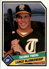 1989 Tacoma Tigers CMC #12 Lance Blankenship