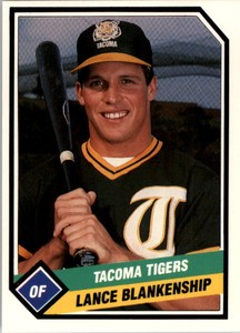 1989 Tacoma Tigers CMC #12 Lance Blankenship