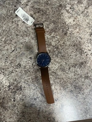 Reloj Skagen Hombre Jorn Cuarzo Analógico Cuero Plateado/Azul Talla Estándar SKW6546 Foto 1 de 4