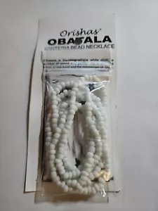 Orishas Obatala Santeria Bead Necklace - Picture 1 of 2