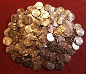 1997-P Lincoln Memorial Cent Penny 50 Coin roll Uncirculated read description - Picture 1 of 7