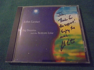 JOHN LESTER Big Dreams and the Bottom Line Signed CD - Bild 1 von 3