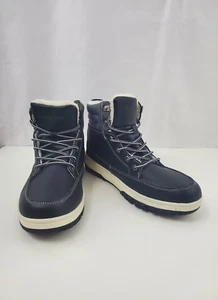 US Polo Association Soren Boots Size 9 Black Casual Lace Up Boots New READ - Picture 1 of 8