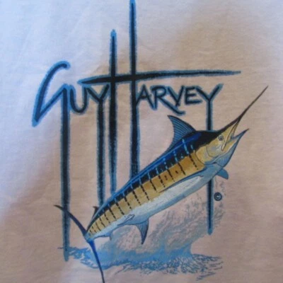 Guy Harvey Women's Small Pale Pink Swordfish T-Shirt - Image 1 of 4
