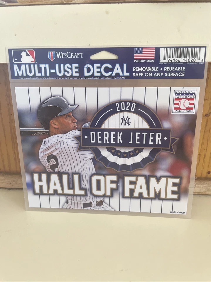 New York Yankees 2021 MLB Hall of Fame 🔥🔥5x5 Multi-Use Decal Wincraft⚾️⚾️⚾️ - Image 1 of 1