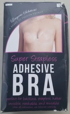 Fashion Forms Women's Bra Adhesive Strapless Backless wireless Size C - Image 1 of 4