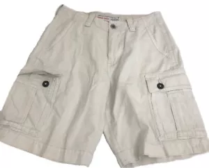 American Eagle Mens 30 Khaki Classic Length Cargo Shorts - Picture 1 of 8