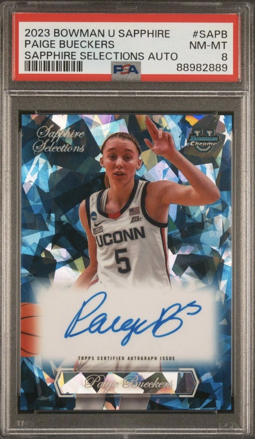 Paige Bueckers 2023 Bowman U Sapphire Selections Auto /50 #SA-PB
