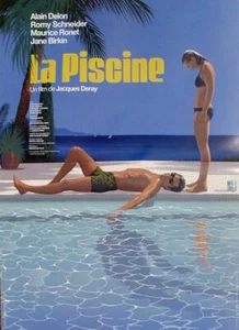 PÓSTER ORIGINAL DE LA PELÍCULA LA PISCINE - LA PISCINA - DELON - LAURENT DURIEUX - Imagen 1 de 1