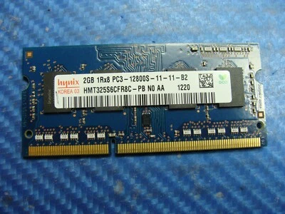 MacBook Pro 13" A1278 Mid 2012 MD101LL/A OEM SO-DIMM 2GB RAM Memory PC3-12800S - Image 1 of 2