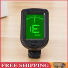 LCD Display Clip-On Tuner Portable Clip On Guitar Tuner Chromatic Tuning Modes