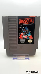 Rescue: The Embassy Mission (Nintendo NES, 1990) Authentic - Cleaned - Works - Bild 1 von 6
