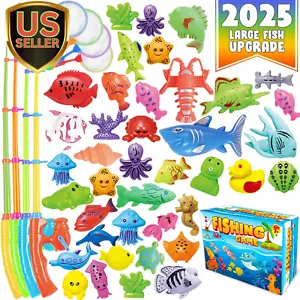 ™ Magnetic Fishing Toys Game Set for Kids | Water Table Bathtub Kiddie Pool P... - Picture 1 of 1