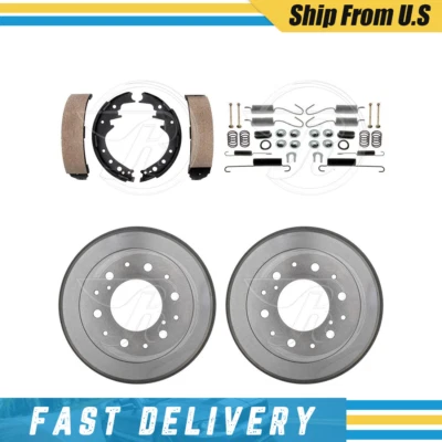 Kit de resorte de herrajes y zapatas de freno de tambores traseros para camioneta Toyota 1979-1981 Foto 1 de 4