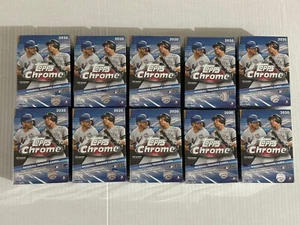 2020 Topps Chrome MLB Baseball Factory Sealed Blaster Box ~ 10 BOX LOT - Picture 1 of 9