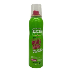 Garnier Fructis Style Root Amp Lifting Spray Mousse Volume Extreme Hold Level 5 - Picture 1 of 10