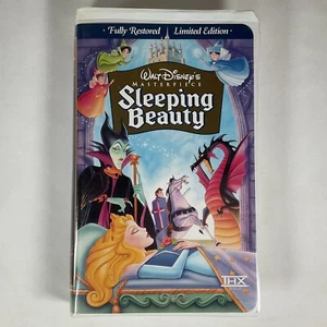 Disney Sleeping Beauty VHS Walt Masterpiece Collection Limited Edition Movie - Picture 1 of 3