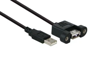 USB cable 2.0 Panel Type A Male / Female - 1 Metri - Picture 1 of 1