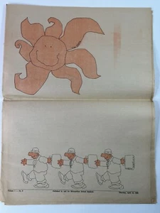 The Metro Detroit Underground Zeitung 1968 - herausgegeben von Studenten - Bild 1 von 15